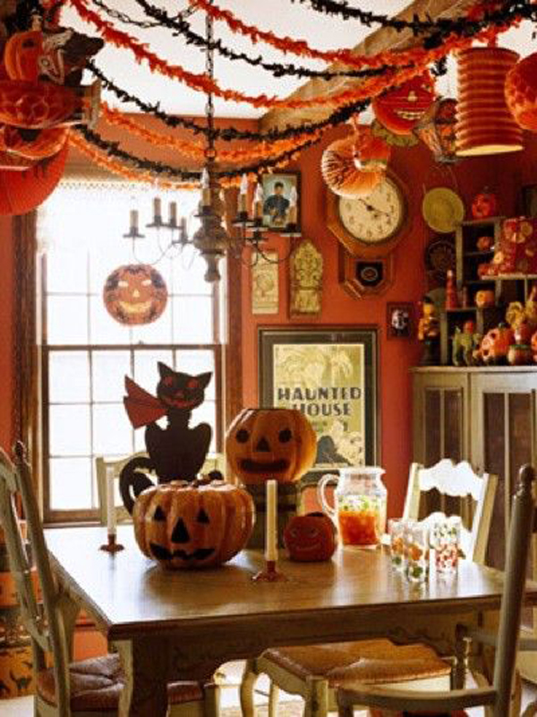 inside halloween decorations