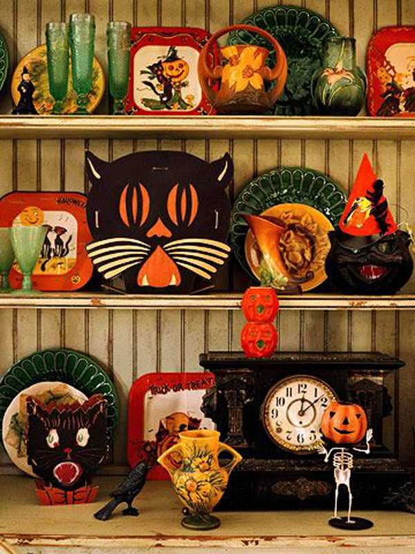 20 Vintage Halloween Decorations  House Design And Decor