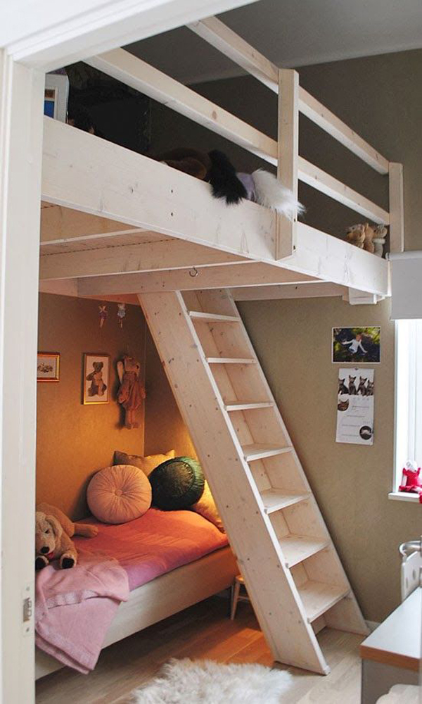 20 Awesome Loft Beds for Small Rooms House Design And Decor