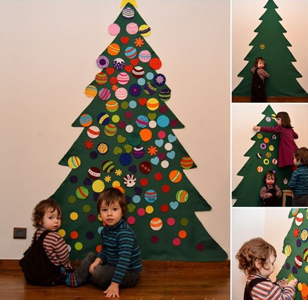 10 Simple DIY Christmas Tree For Kids