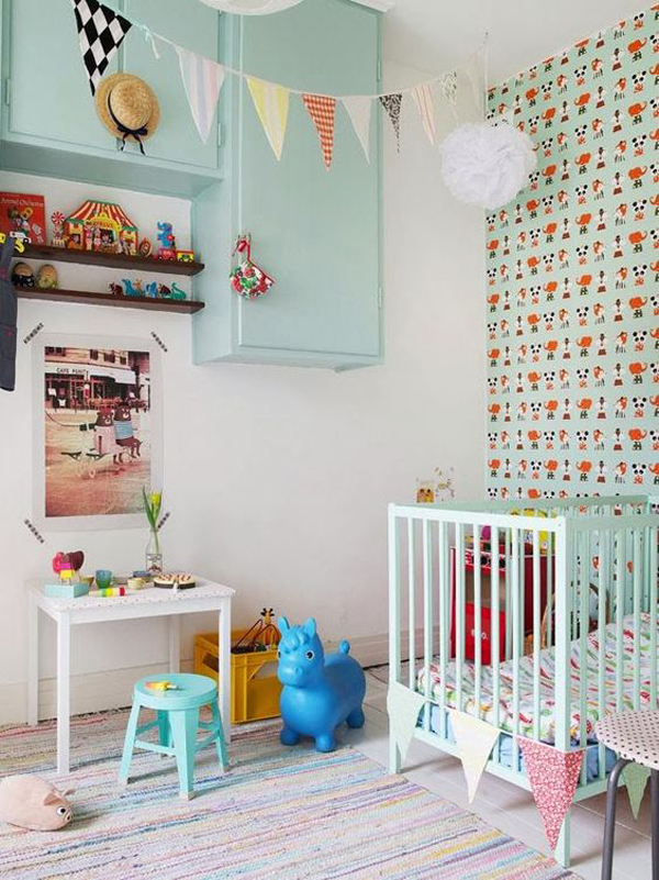 15 Cool And Calming Blue Kids Room Designs