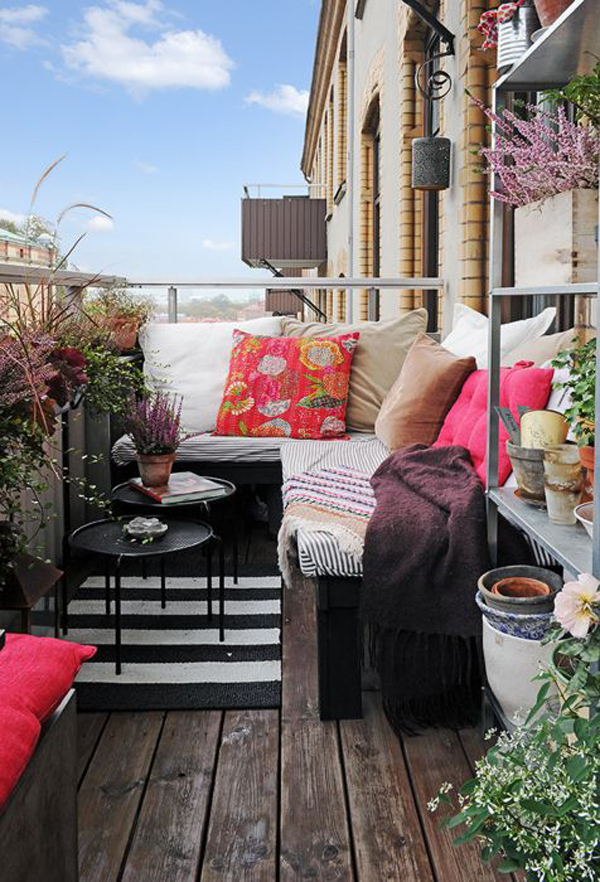 10 Beautiful Tiny Balcony To Narrow Space Ideas