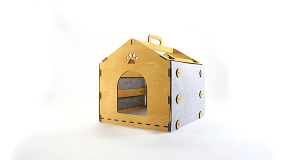Indoor Cat House With Easy Take Anywhere
