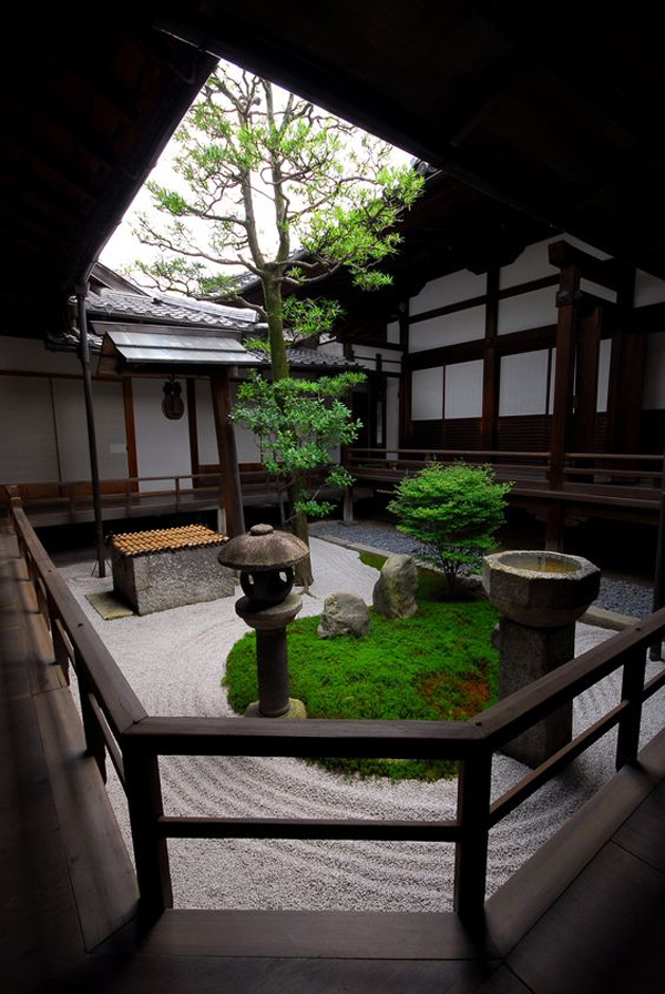 15 Mix Modern Japanese Courtyard With Nature | House Design And Decor