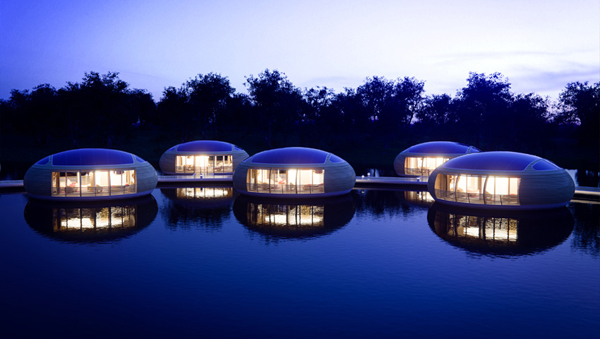 Ecological Floating House by Giancarlo Zema
