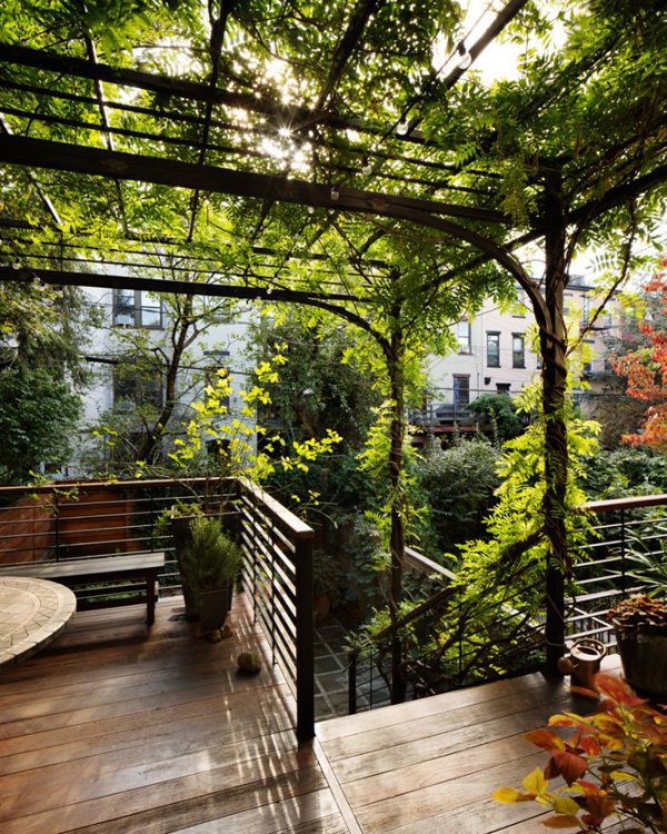 Amazing Over The Deck With Extra Gardening Space