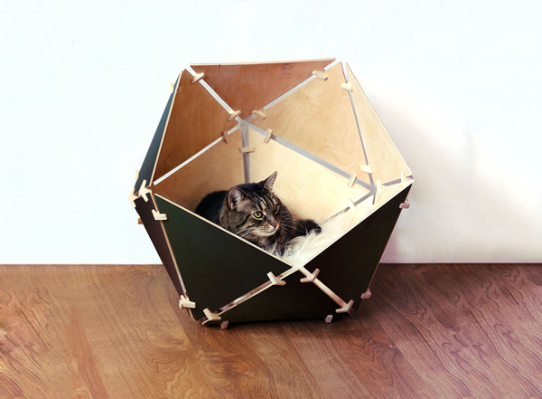 Catissa Geobed: Cozy and Stylish Cat Bed