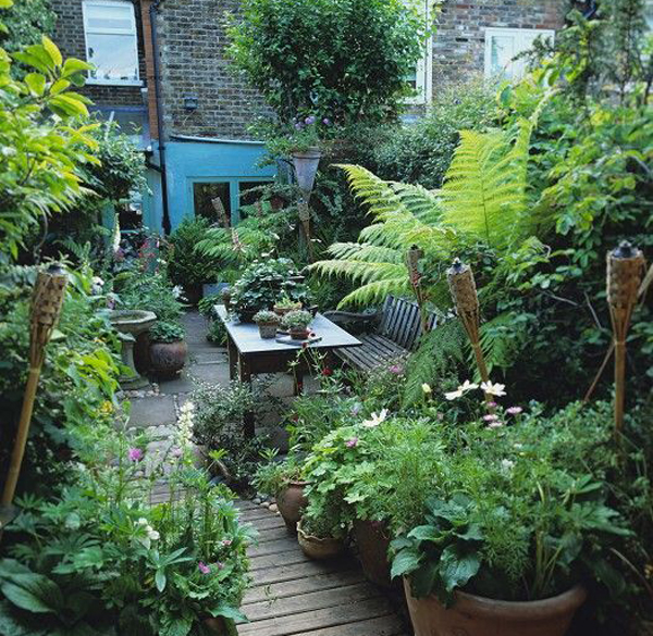 22 Shady And Fresh Gardens To Urban Jungle Ideas
