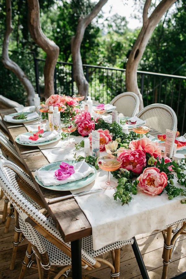 20 Rustic Table Setting Ideas to Summer Celebrate | House ...