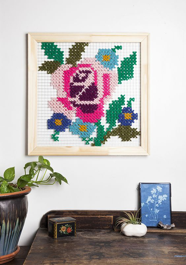 10 Most Beautiful Pegboard Cross Stitch for Creative Moms