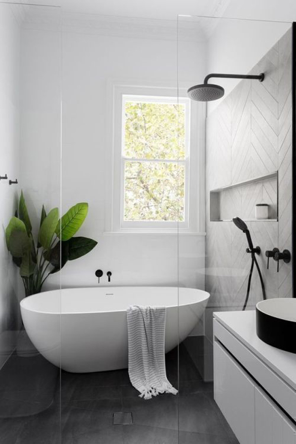 25 Simple Garden Ideas in The Bathroom