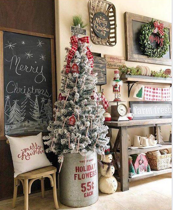 25 Family-Friendly Christmas Decor with Rustic Styles