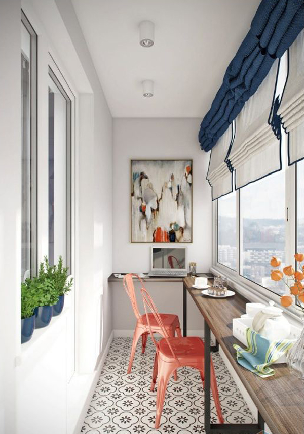 25 Creative Ways to Make Dining Area in Balconies