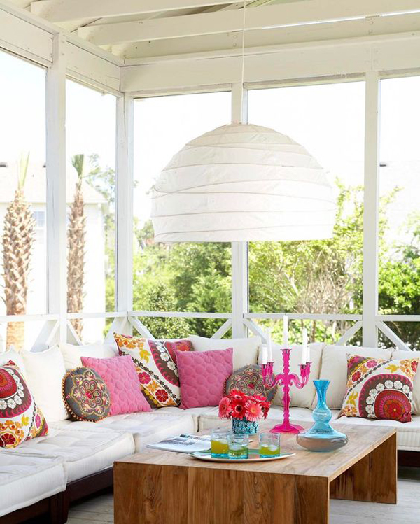 23 Cozy and Bright Sunroom that Filled with Light
