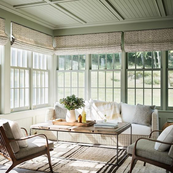 23 Cozy and Bright Sunroom that Filled with Light