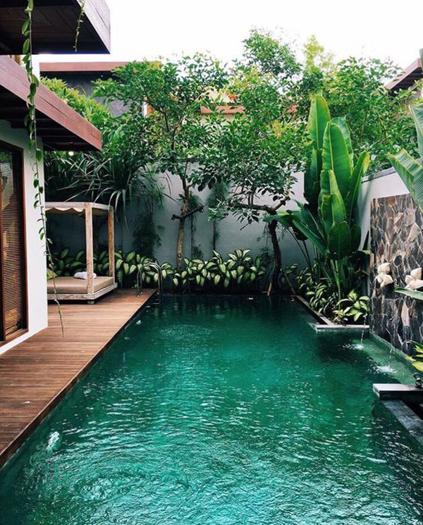 40 Astonishing Boho Pool Ideas With Exotic Decor