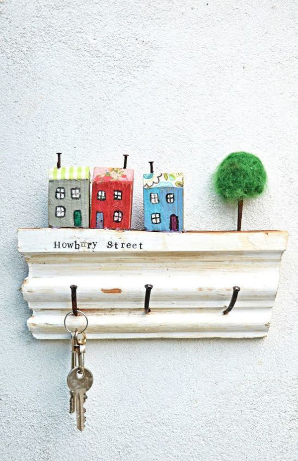 25 Cute DIY Wall Key Holder Ideas That Inspired