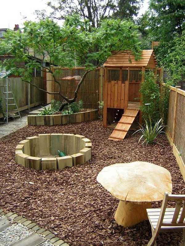 35 Outdoor Kids Playground Ideas With Nature Inspired