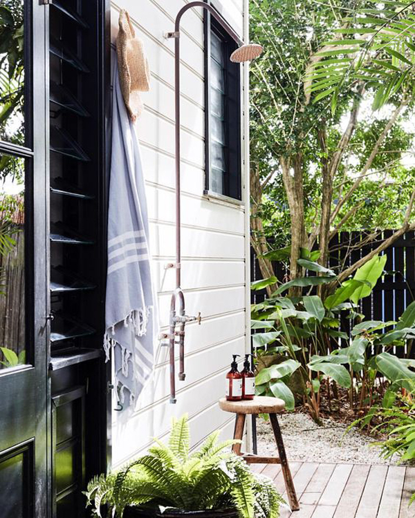 27 Outdoor Shower Design Ideas For Sweet Summer