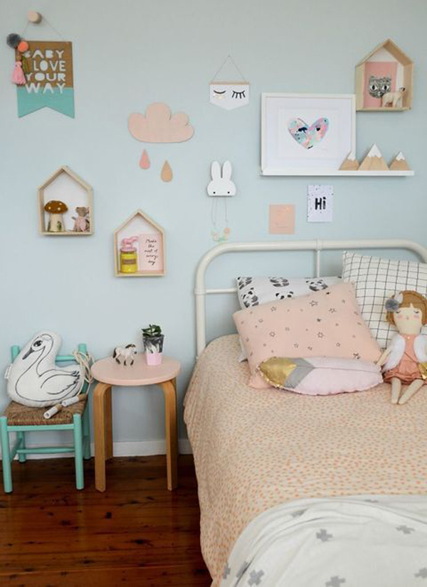 45 Inspiring Scandinavian Room Ideas For A Little Girl