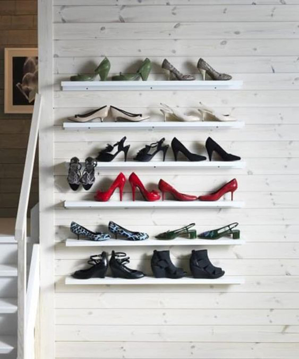 22 Clever Shoe Storage Ideas That Women Must Have