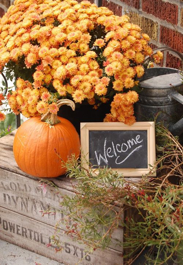 30 Stylish Outdoor Fall Decor Ideas You Can Copy Now