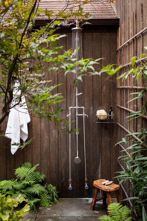27 Outdoor Shower Design Ideas For Sweet Summer