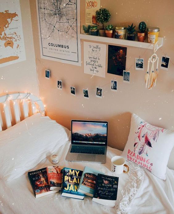 30 Modern And Gorgeous Dorm Room Ideas For Teenage Girl