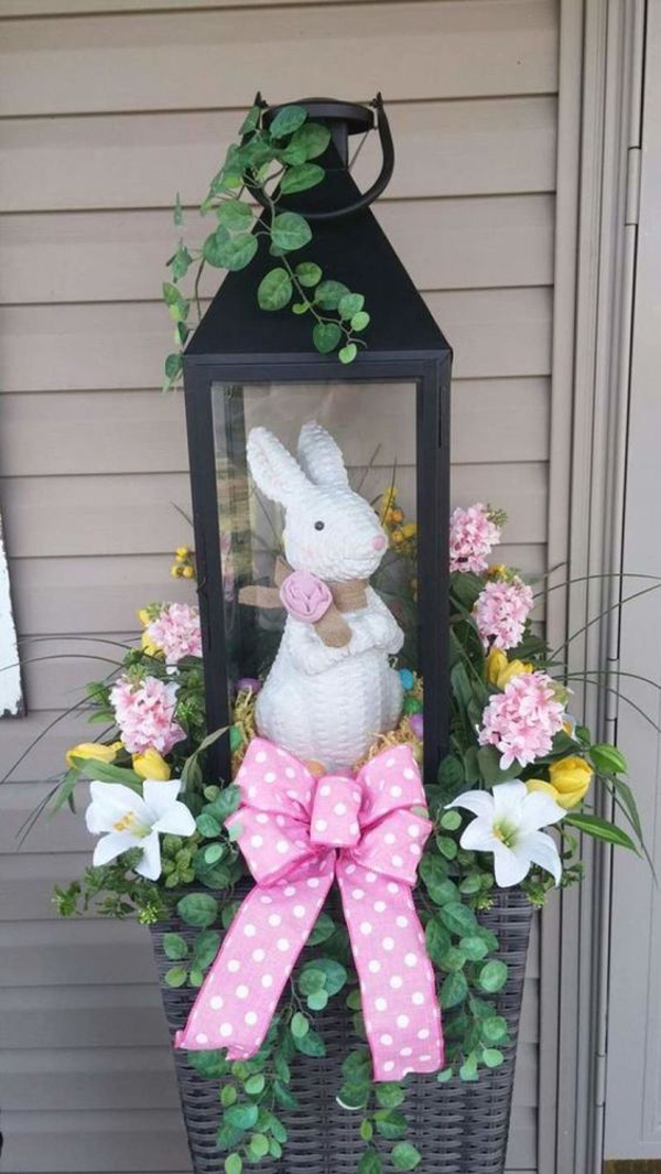34 Fun And Easy Easter Decor For Your Outdoor Space
