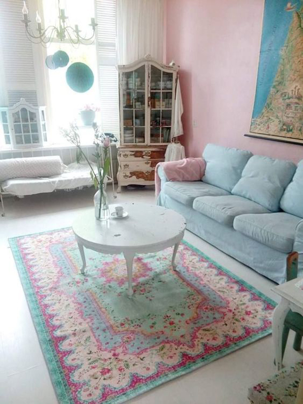 27 Cheerful Spring Room Decor With Pastel Colors