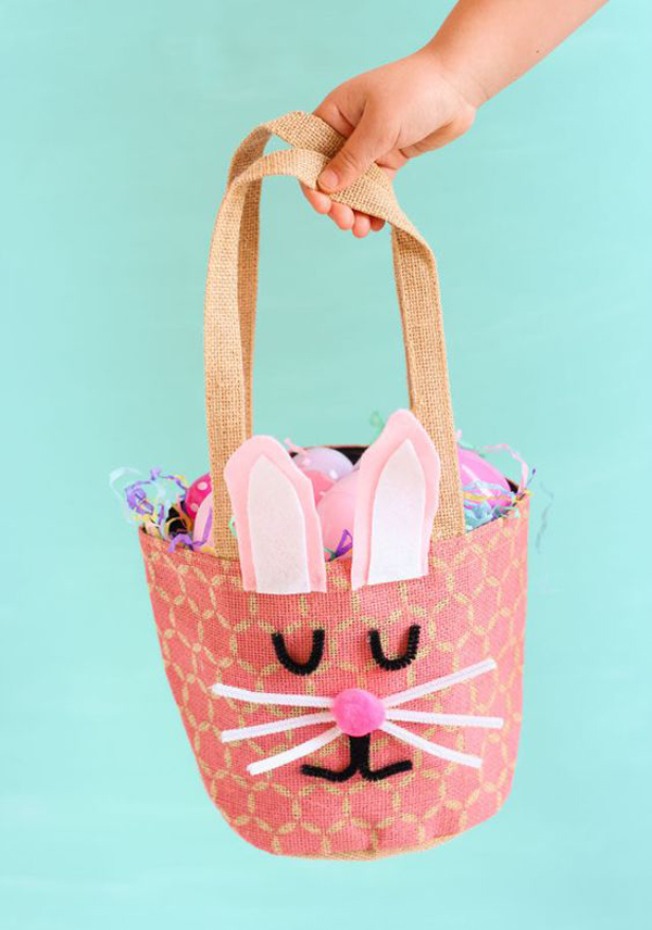 27 Cute DIY Easter Basket Ideas With Holiday Spirit