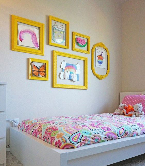 display-kids-artwork-ideas-in-the-wall