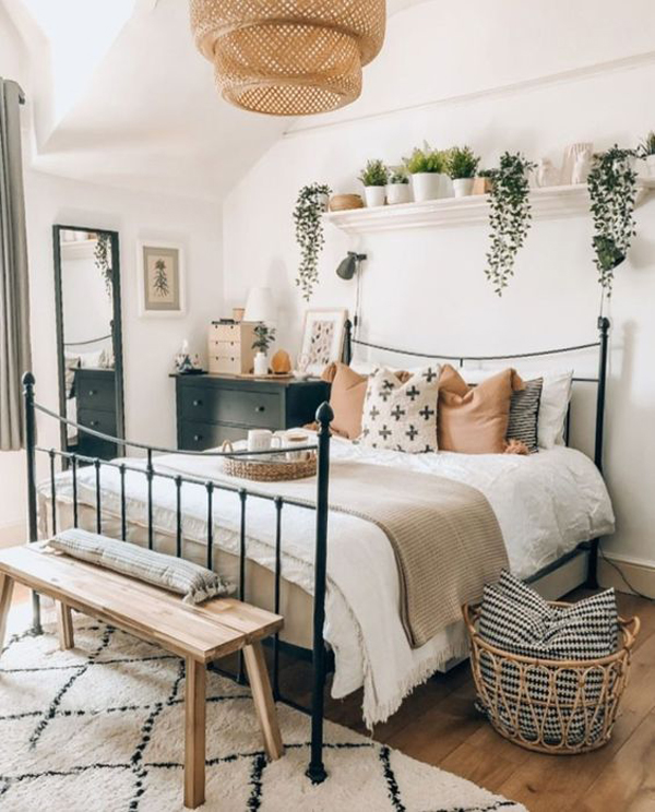 eclectic-boho-bedroom-style