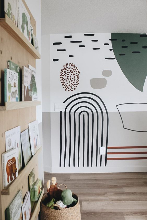 natural-wall-mural-for-kid-room