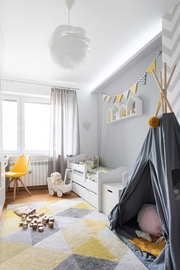 fun-grey-kids-room-with-tents