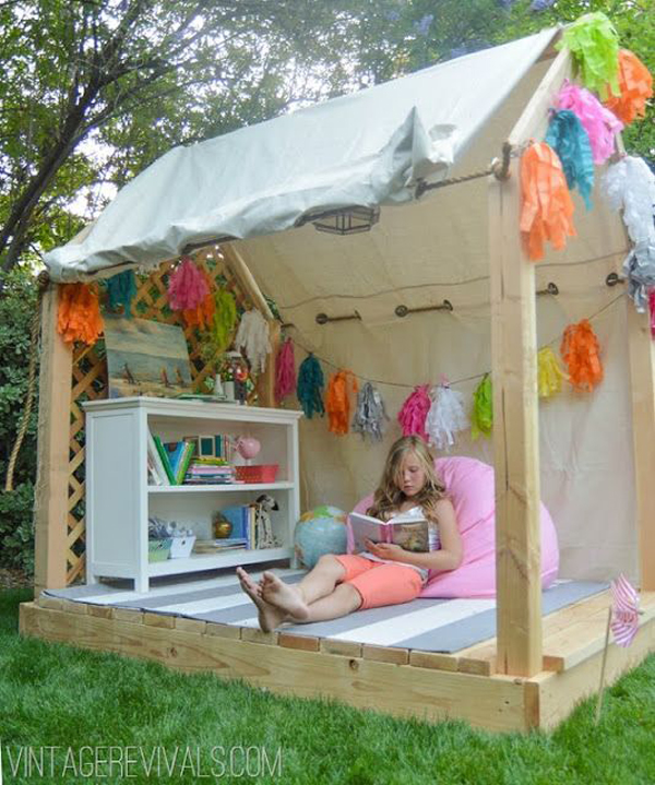 outdoor-summer-reading-nook-for-kids