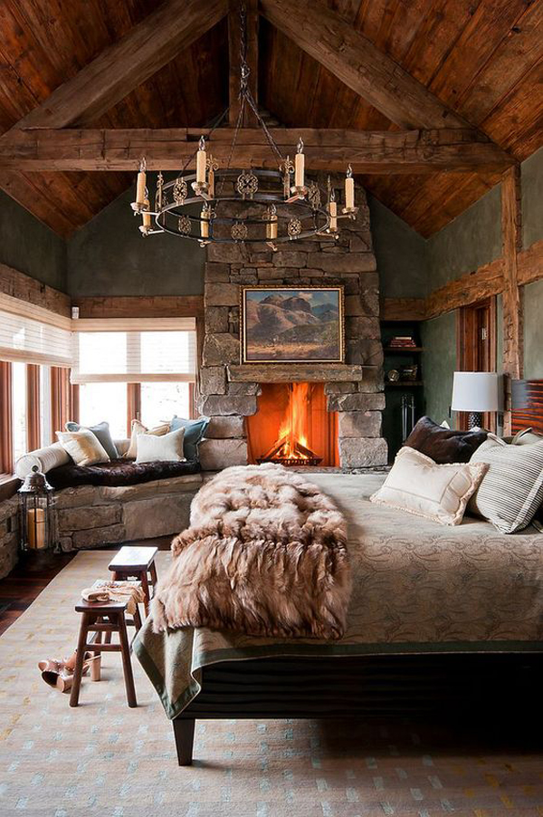 classic-bedrooms-with-romantic-tradition-fireplace