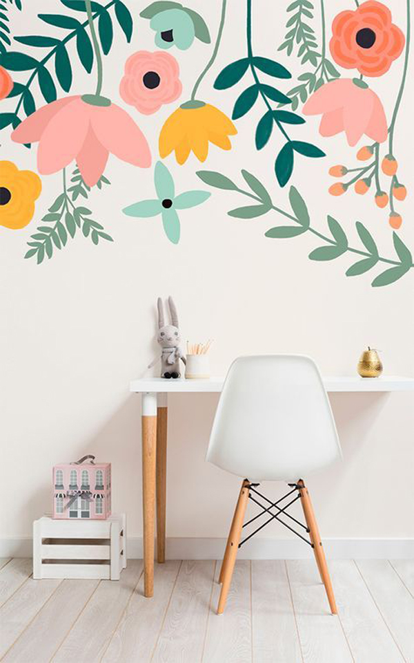flower-paint-home-office-wallpaper