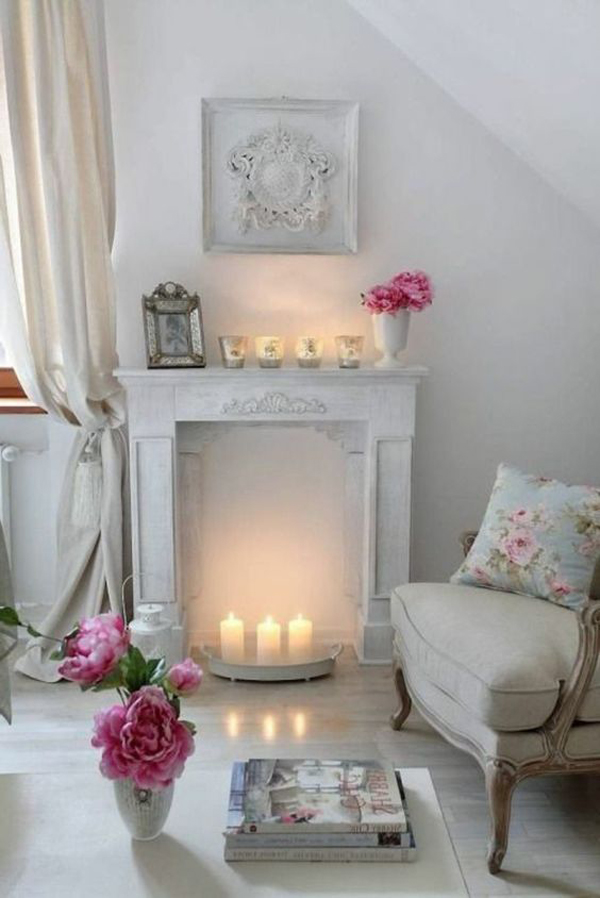 shabby-chic-romantic-fireplace-decoration