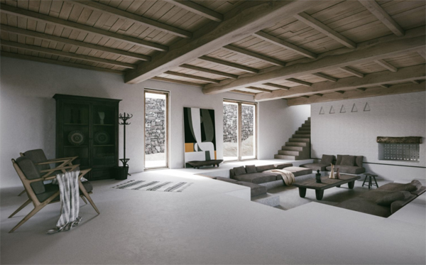cozy-traditional-sunken-living-room