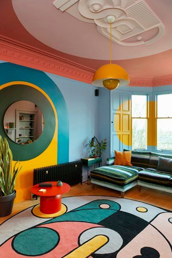 colorful-painted-room-design