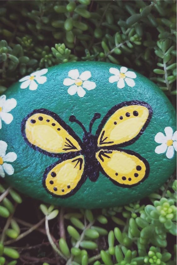 diy-painted-rock-gardens-for-kids