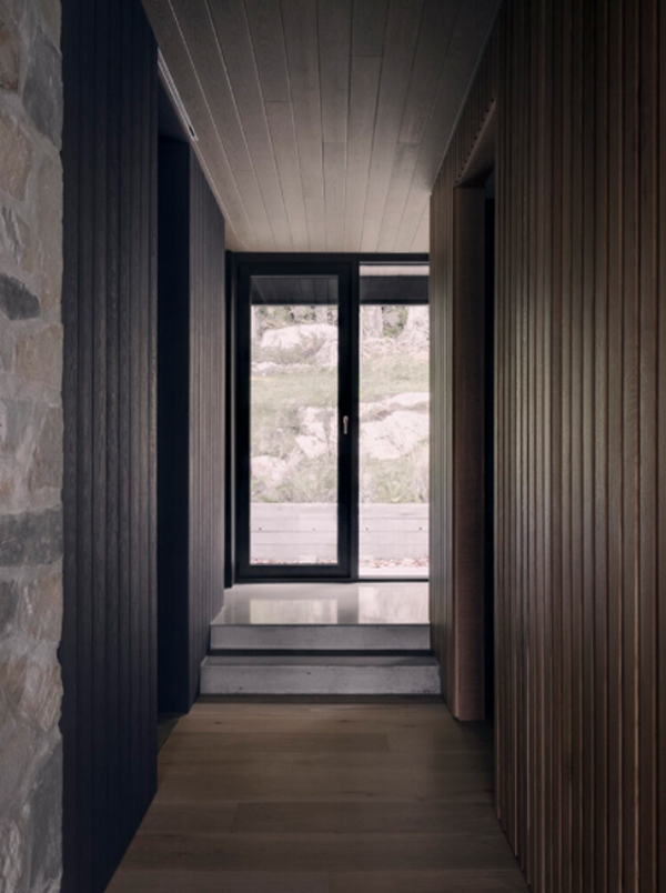 black-wood-entryway-and-front-door