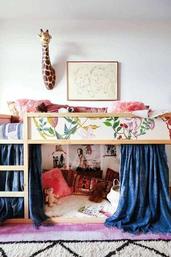 little-girl-bunk-beds-with-play-space