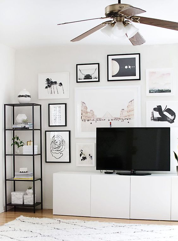 minimalist-white-buffet-design-for-tv-consoles