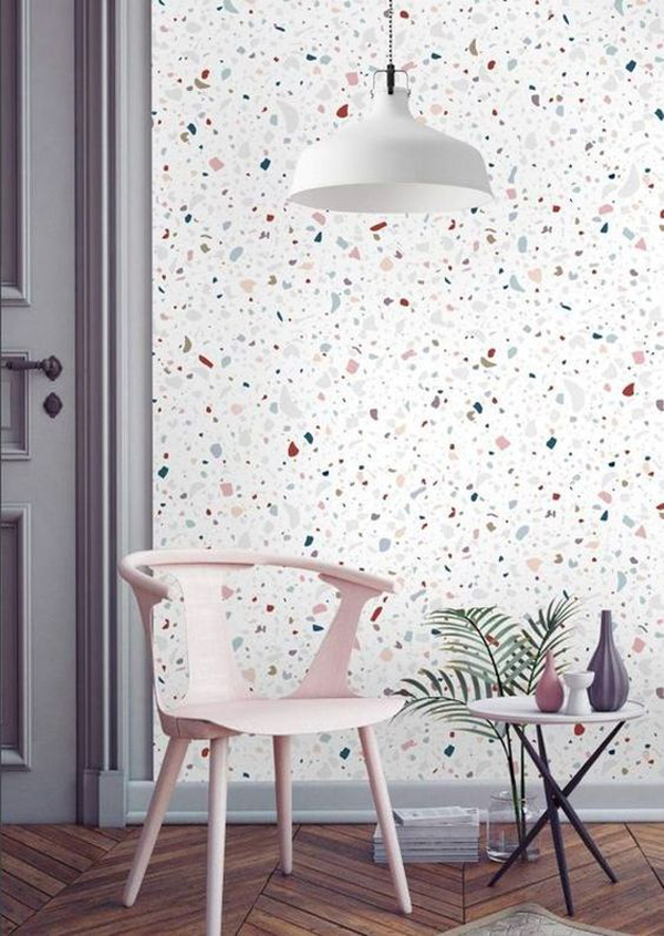 confetti-wall-decor-with-terrazzo-accent