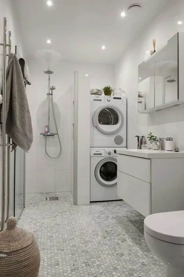 functional-laundry-room-design-with-bathroom