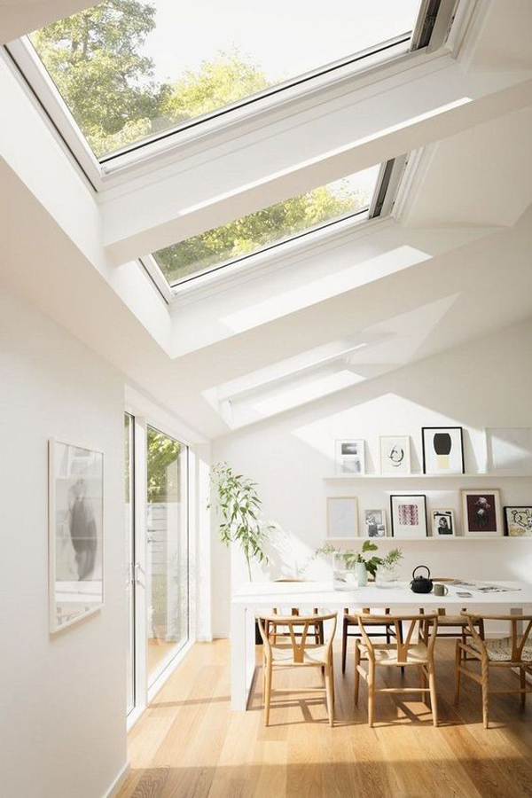 open-scandinavian-dining-room-with-skylight