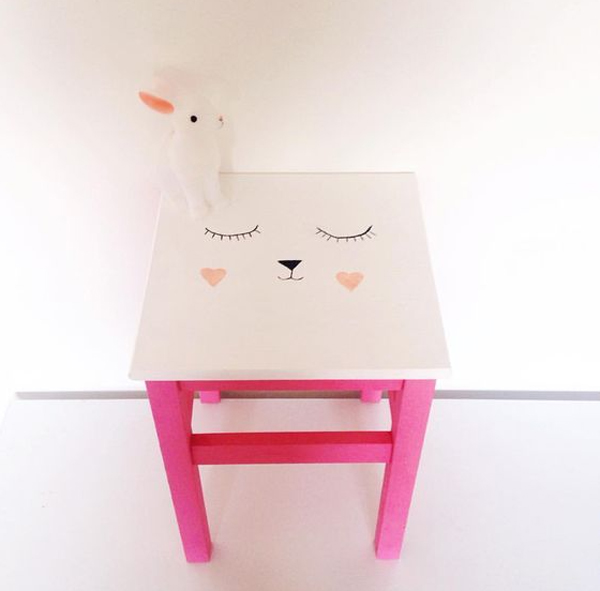 adorable-bunny-oddvar-stool-for-kid