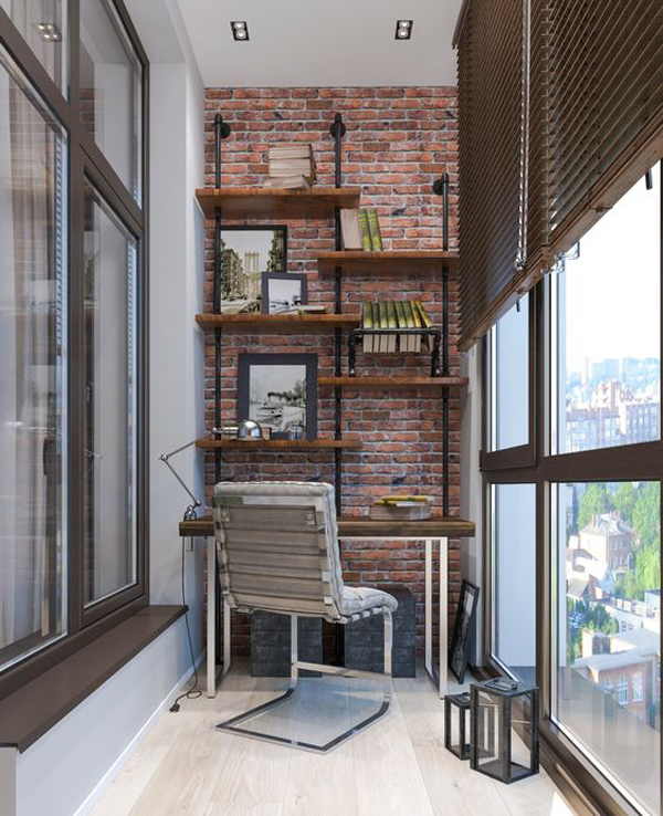 close-balcony-home-office-with-industrial-style